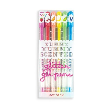 OOLY Yummy Scented Glitter Gel Pens Set of 12 13214
